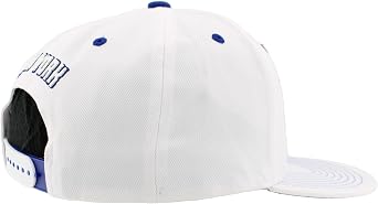 ZHATS NBA Unisex-Adult NBA Officially Licensed Adjustable Snapback Hat Flat Bill Z11 Pop White