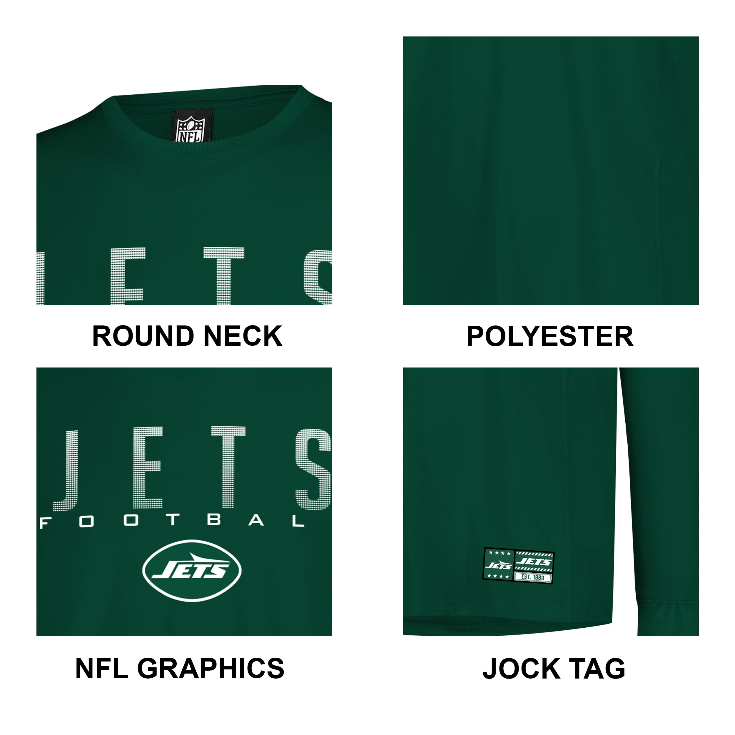 Ultra Game Boys' Standard Soft Crew Neck Long Sleeve Sweatshirt, Team Color