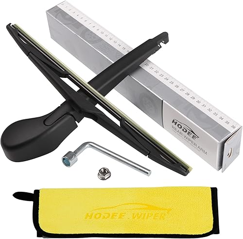 Vista 128 de Juego de tuercas de repuesto para limpiaparabrisas trasero para Jaguar F-PACE 2017-2022, conjunto de accesorios de cubierta del limpiaparabrisas