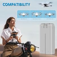 Fantasyo DJI Mini 2 SE Intelligens Akkumulátor 2400mAh 2db + LED Töltő Szett 2