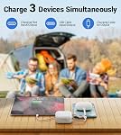TONEOF 10000mAh Chargeur portable Mini Banque d'électricité, banque d'alimentation de poche PD 22.5W Chargement rapide avec 2 Câbles, Cell Phone Portable Power Banks Batterie Compatible avec iPhone 17/16/15/14 Pro MAX