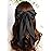 SUSULU Black Ribbon Bow Hair Clips with Long-Tail - Party Hairpins and Accessories for Women and Girls, 2pcs