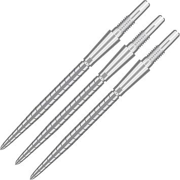 TARGET Darts Swiss Point Storm Dart Points, Quartz 3 Pack Set of Tips 26MM/30MM/35MM Gold/Silver/Black | Change Dart Points, Swiss Storm Points, Professional Darts Accessories