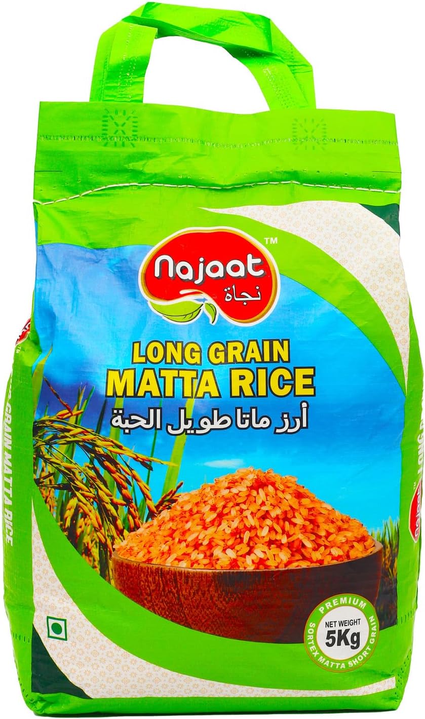 Najaat Long Grain Matta Rice, 5 kg
