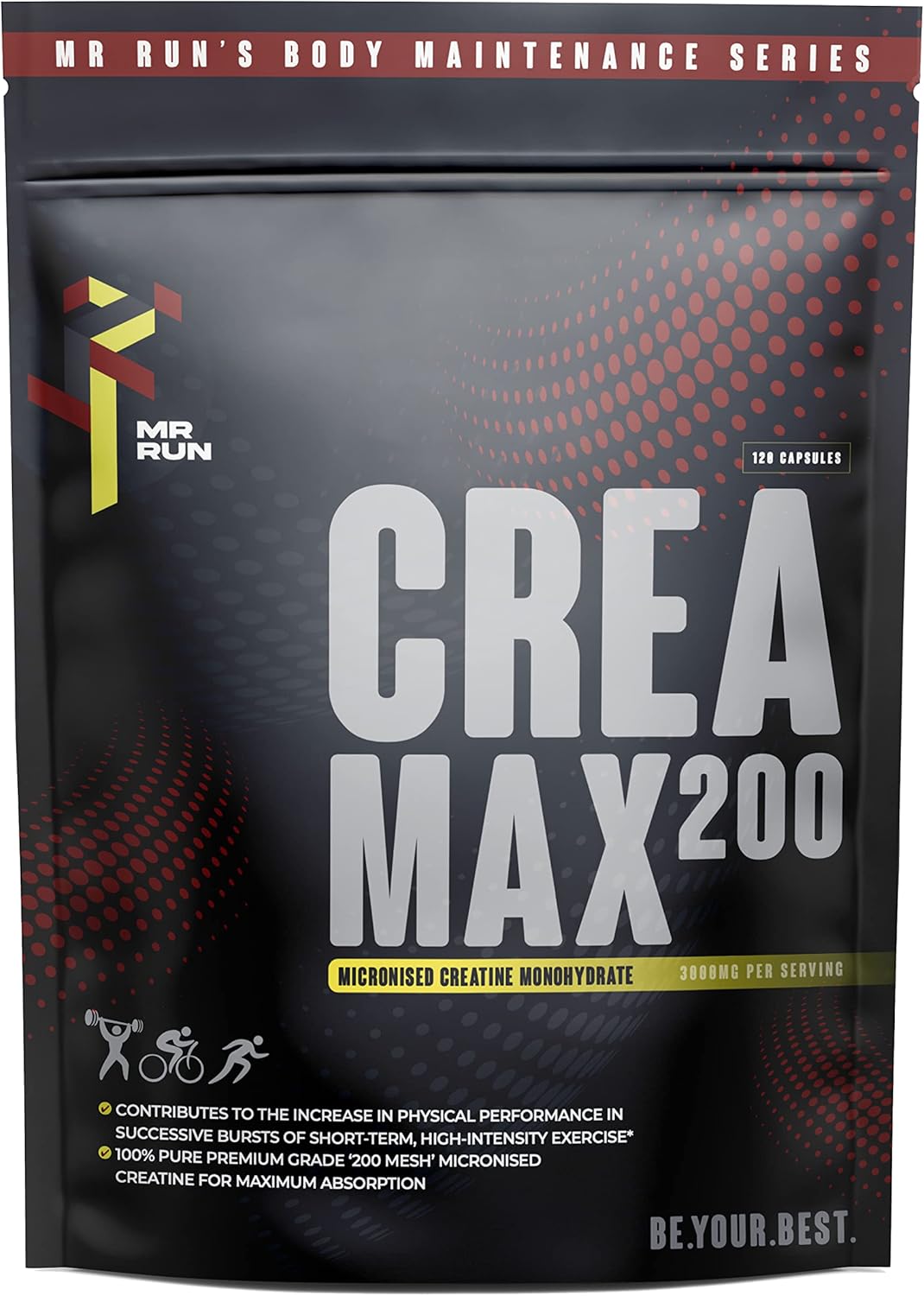 Mr Run's Creatine Tablets for Muscle Growth & Strength Creatine