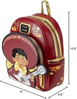 Amazon.com | Loungefly Disney Pixar Coco Miguel Mini Backpack