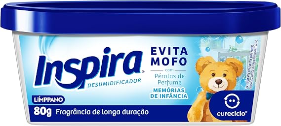 Limppano Evita Mofo Desumidificador Inspira 80G - Fragância: Memorias De Infância