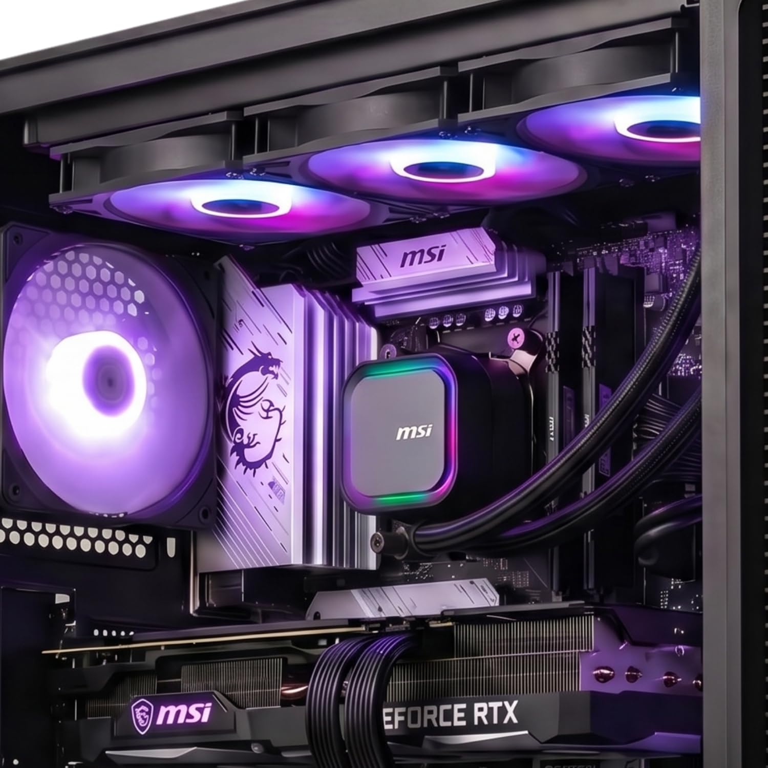 Epical-Q PC Gaming DragonSpine Coul V AMD Ryzen 5 9600X, 32GB, 1TB SSD NVME, RTX 5060 + Windows 11 Pro