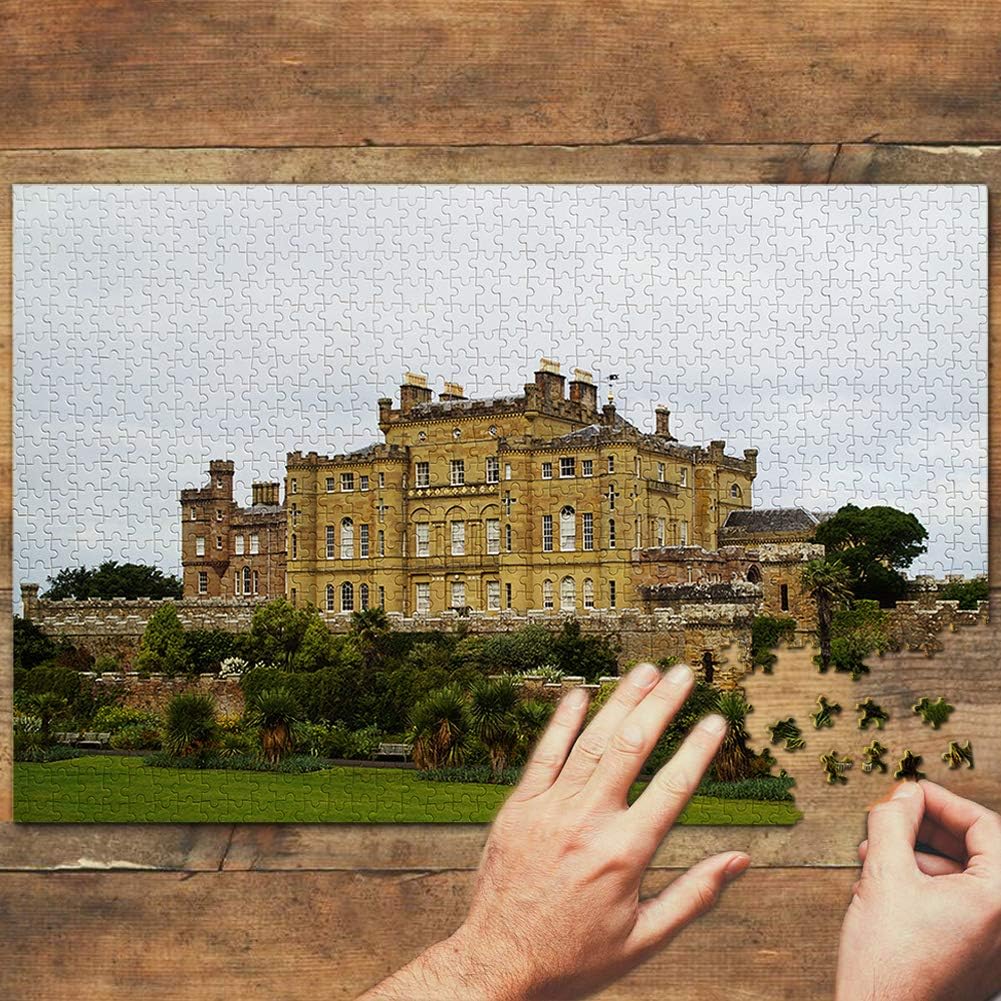 UK England Culzean Castle and Country Park Ayr Jigsaw Puzzle 1000 Piece Travel Souvenir Wooden