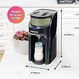 Baby Brezza Formula Pro Advanced Formula Dispenser Machine - Automatically Mix a Warm Formula Bottle Instantly - Easily Make Bottle with Automatic Powder Blending, Black - 8
