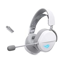 ASUS ROG WHITE, Cuffie da Gaming Senza Fili
