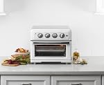 Cuisinart Convection AirFryer Toaster Oven, White (TOA-60WC) | Premium 1800-Watt Motor, 7-in-1 Functions, Wide Temperature Range, Large Capacity, 60-Minute Timer/Auto-Off