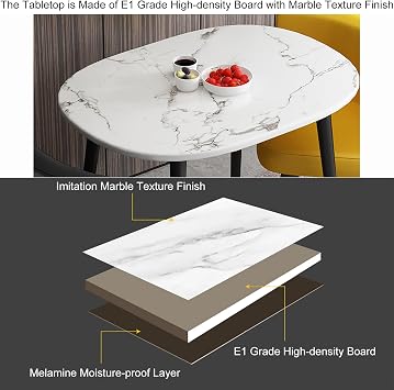 Table for 2 people, Cafe Table, Dining Table Set, Dining Table for 2, Table and Chair Set, Dining Table for 2
