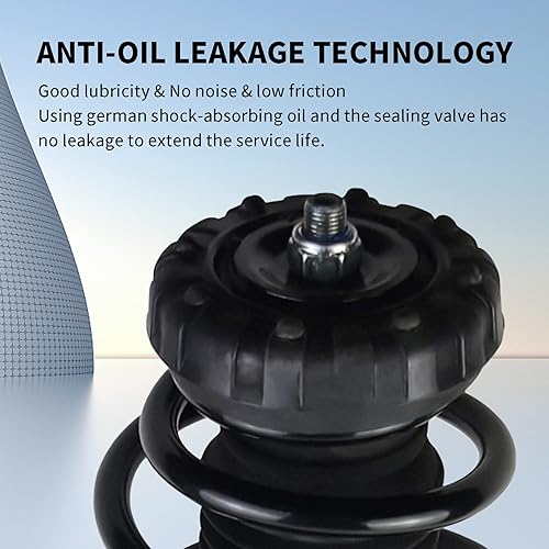 Miniatura 5 de GELUOXI 2 unidades 5801096 - Conjunto de amortiguador delantero compatible con Cadillac XTS con Electric 3.6L 2013-2019 23101683