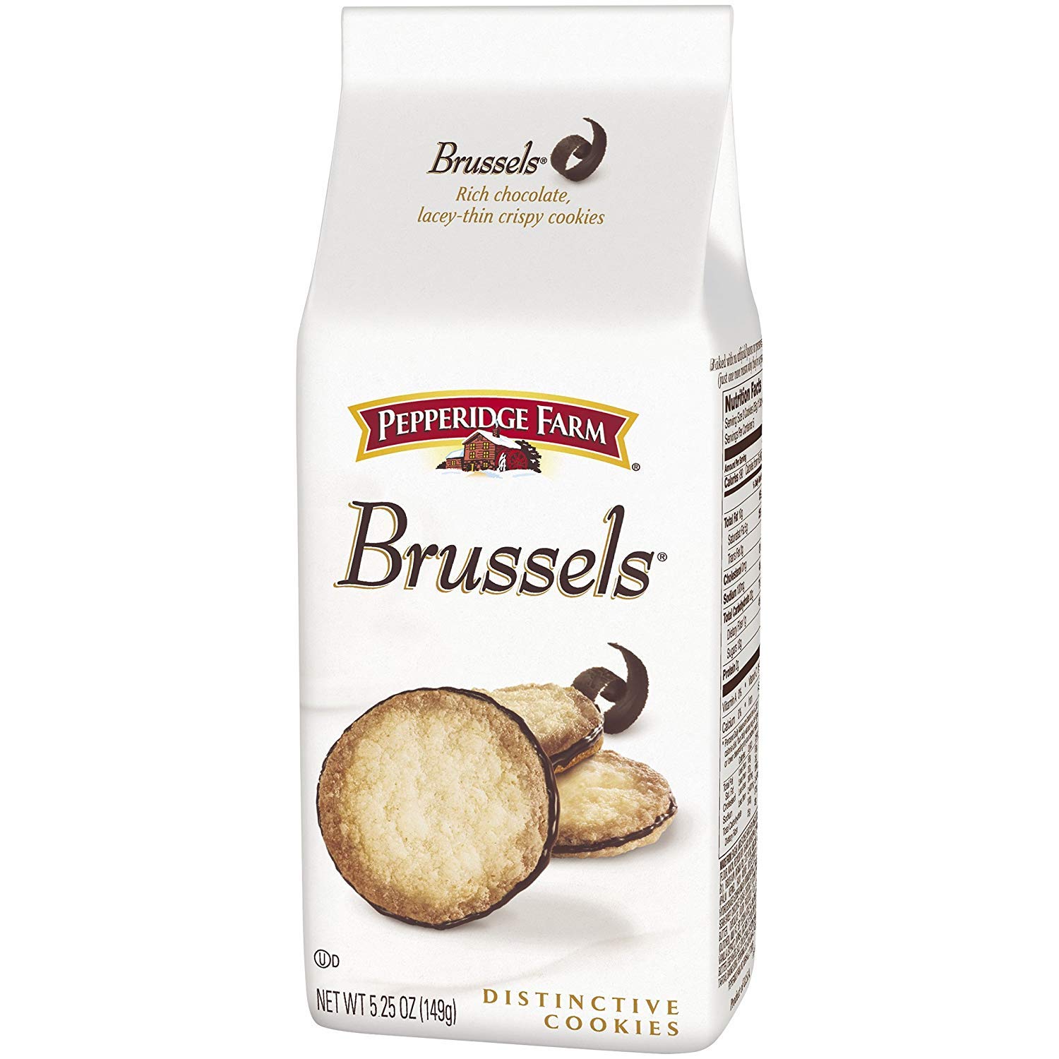Pepperidge Farm Brussels Cookies, 5.25 Ounce (6 Bags)