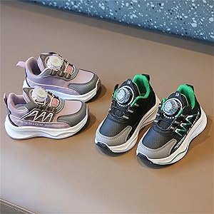 Scarpine Primi Passi Bambina - Sneakers Con Suola Gomma Antiscivolo, Taglia 22