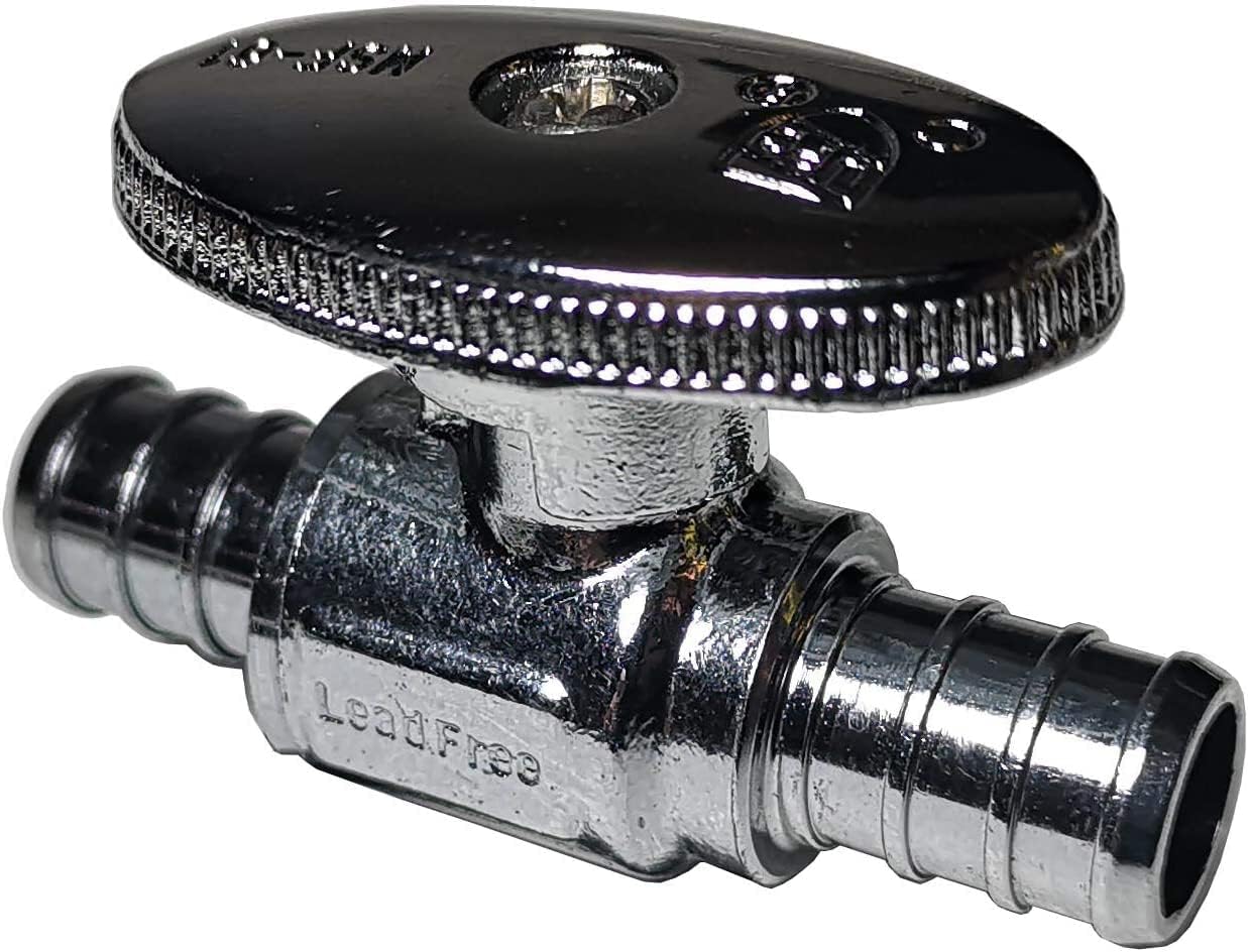 XFITTING 1/2" Mini Pex Ball Valve with Metal Handle