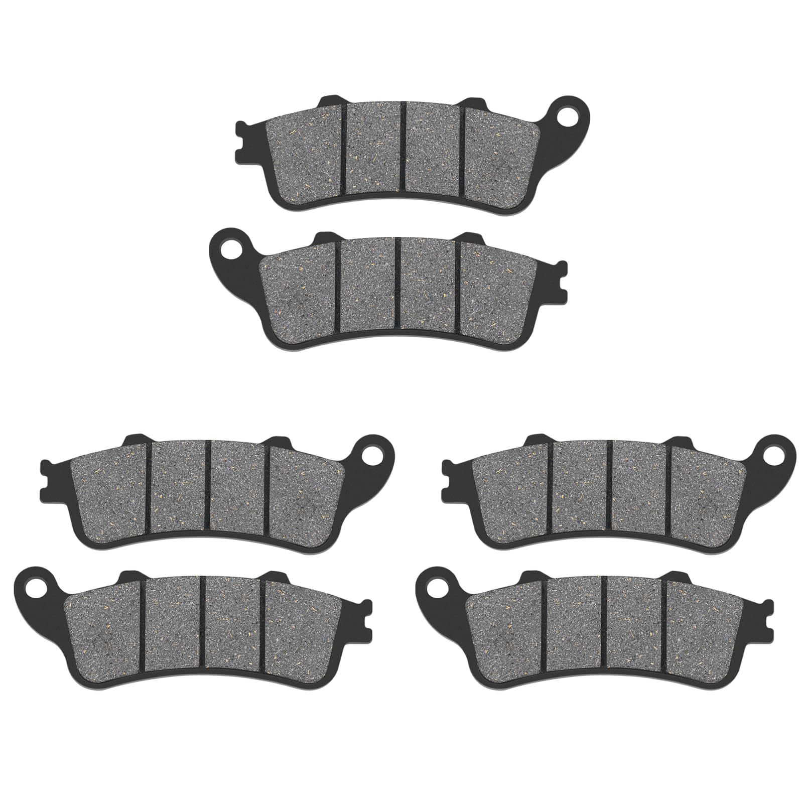 AHL 3 Paar Bremsbeläge kit für CBR 1100 Blackbird 1997-2008 / CB 1100 SF XII 2000-2004 / VFR 800 1998-2005