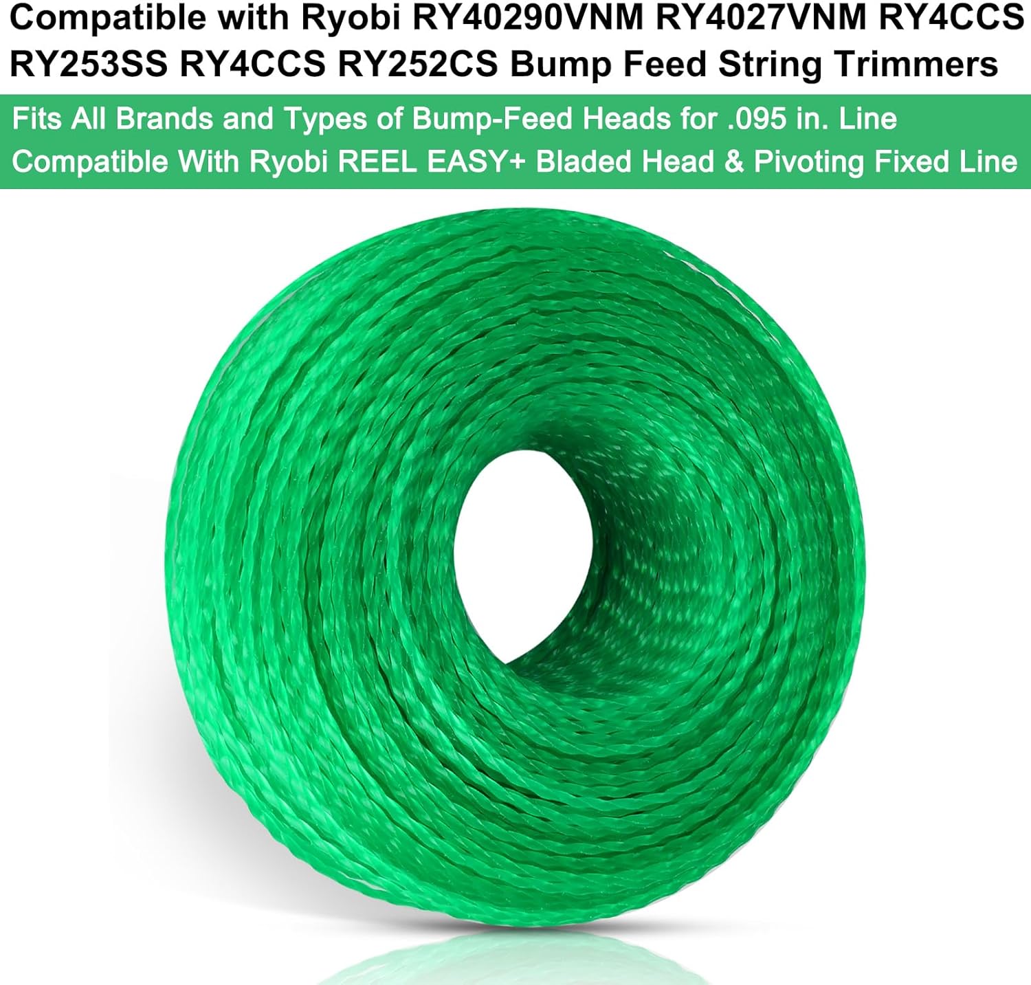 THTEN 0.095 inch Pre Cut Line for Ryobi Trimmers - Image 9