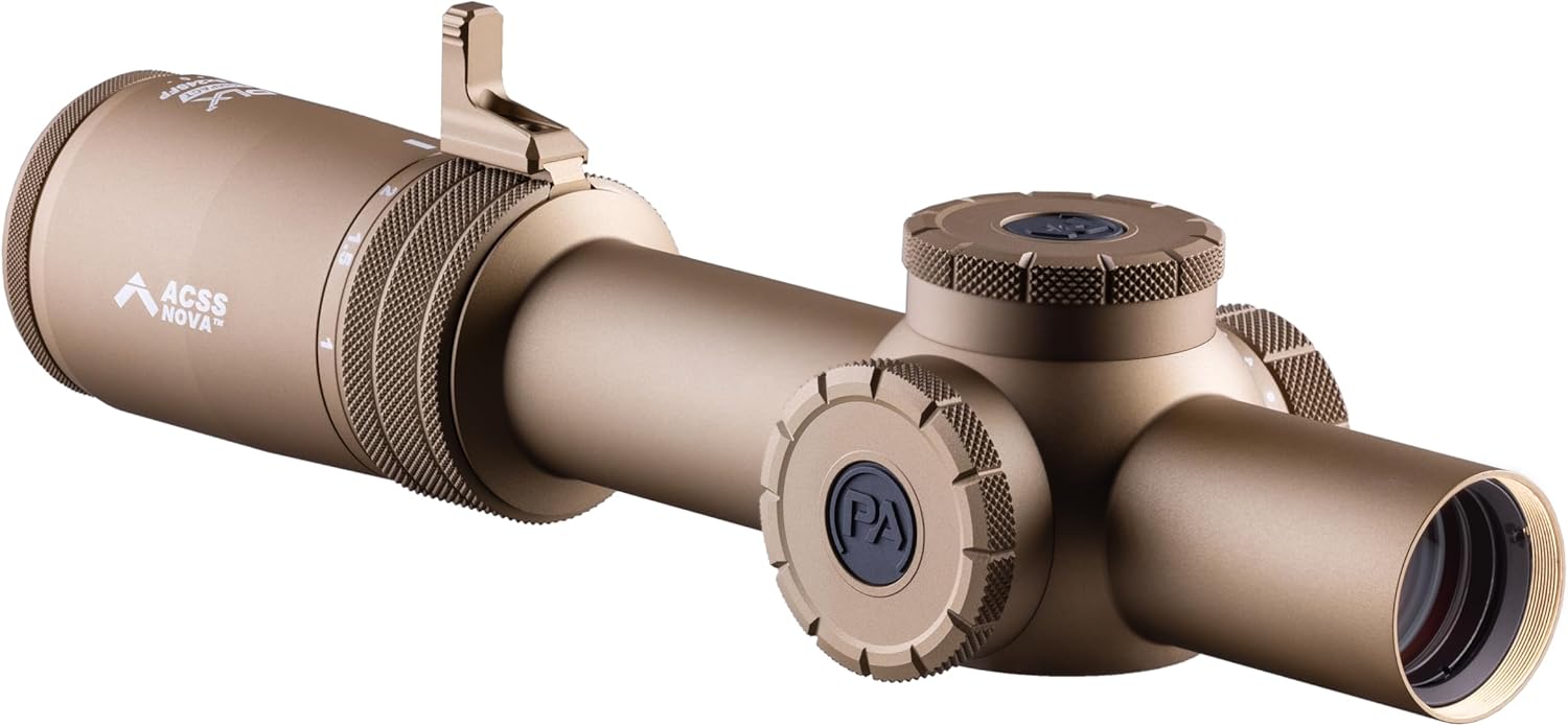 Primary Arms Compact PLx-1-8X24mm SFP Rifle Scopes - Illuminated NOVA Reticle