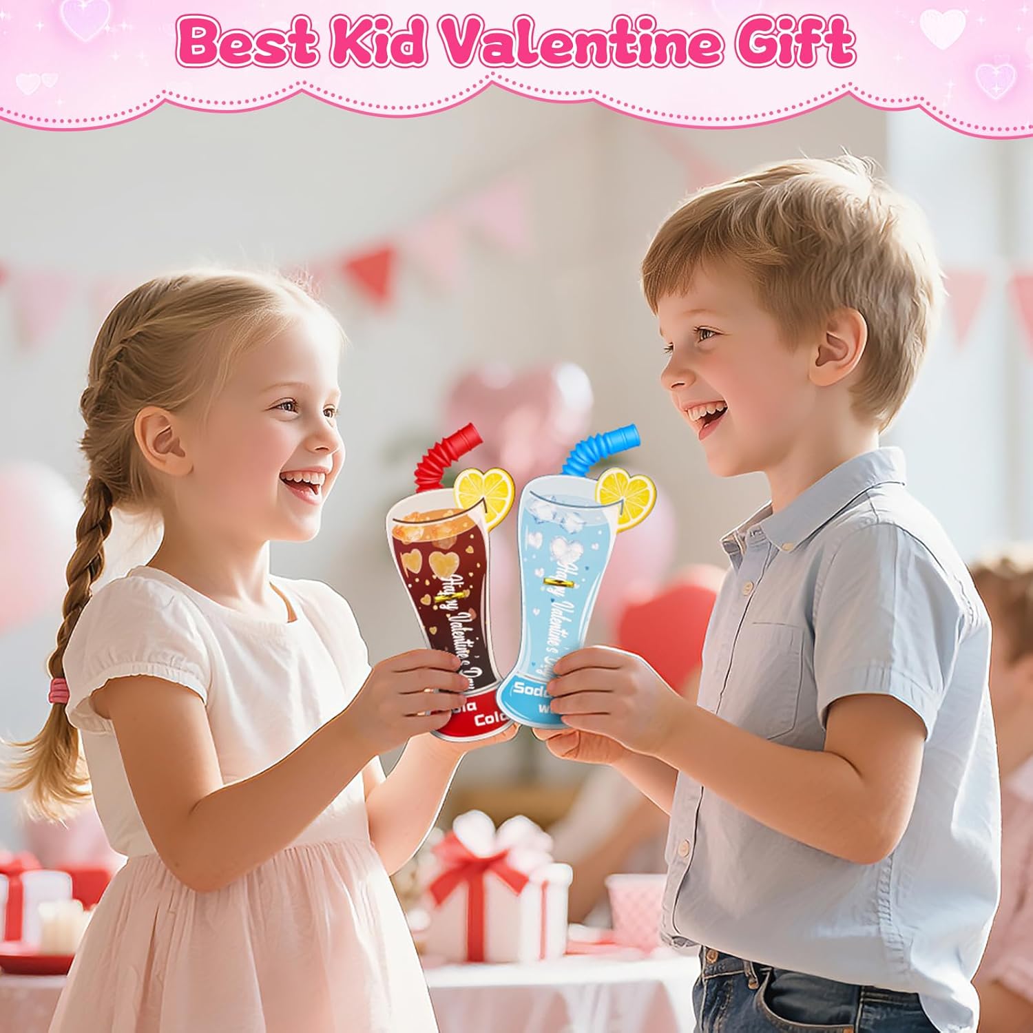 28 Pack Pop Tubes Sensory Toys Party Favors for Kids 8-12 Fidget Toys with Gift Card for Anxiety Goodie Bag Stuffers Treasure Box Classroom Prizes Gifts for 3 4 5 6 Year Old Boys Girls Toddlers