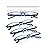 LUFF 4Pcs Anti-Blue-ray Reading Glasses Portable Ultra-Light Readers(2.0X)