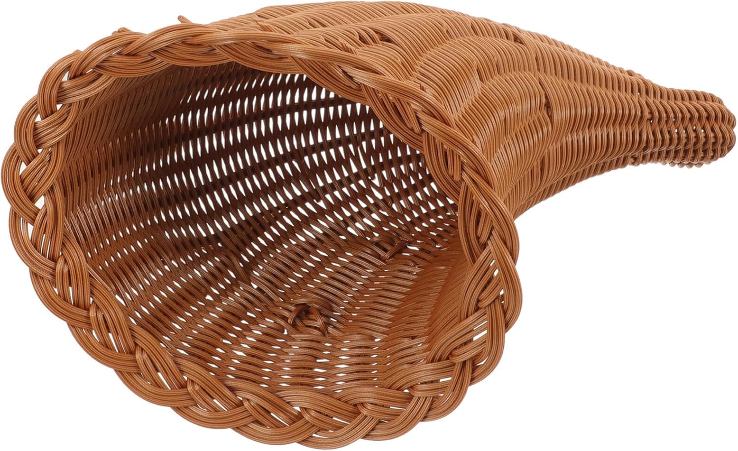 iplusmile Thanksgiving Cornucopia Baskets Horn Wicker