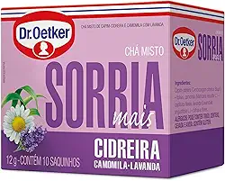 Chá Misto Capim Camomila Lav 10 sachês