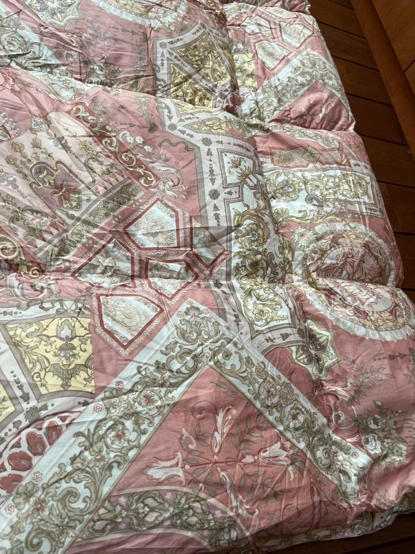 新品＊京都西川ローズ羽毛掛けふとん N900（SL） 150×210 cm kn93410_d000.jpg