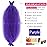 Afro Twist Hair 16 Inch 3 Packs, Springy Afro Twist Hair Pre Fluffed Spring Twist Hair Pre Stretched Wrapping Hair for Soft Locs Hair Extensions (16 Inch (Pack of 3), Purple)
