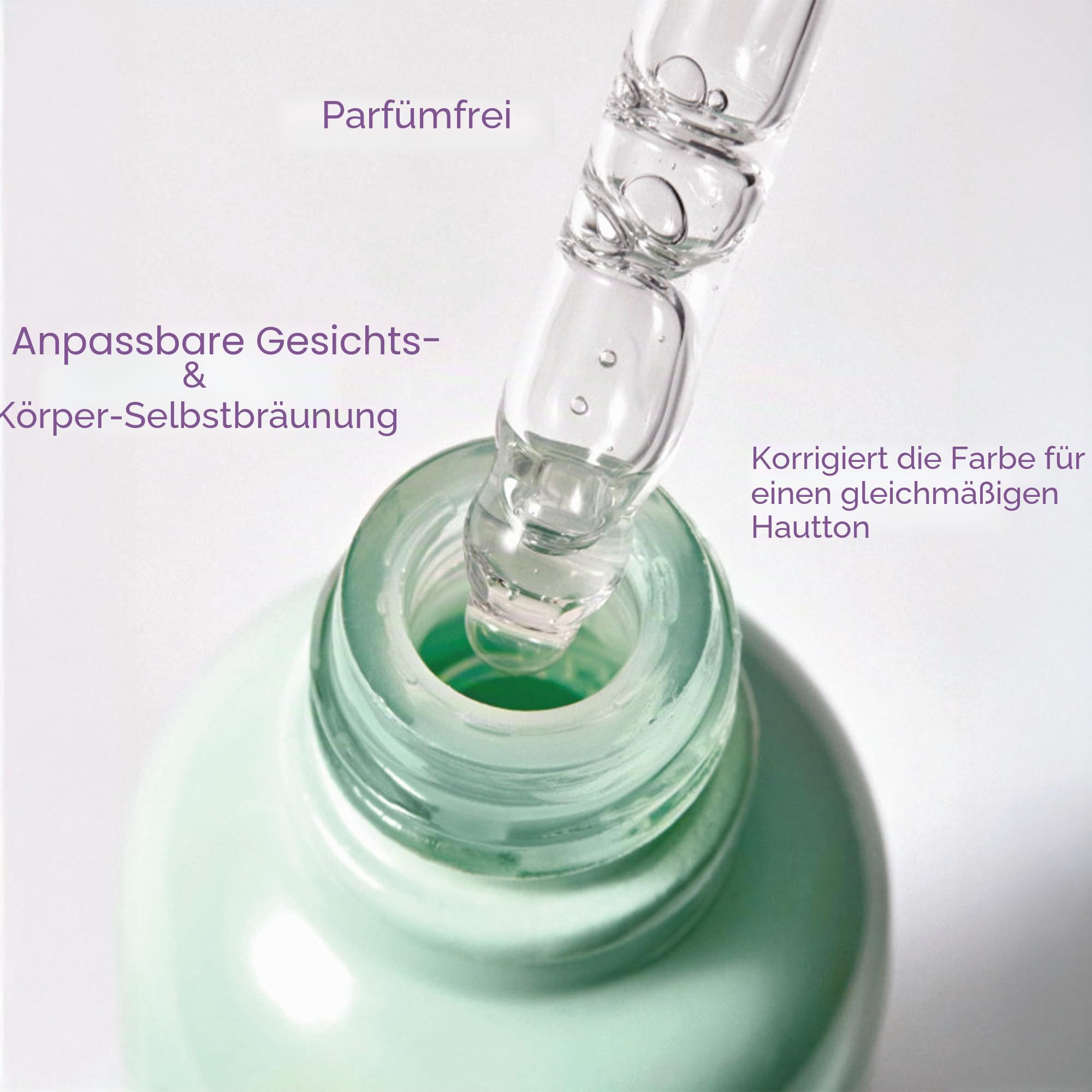 Isle of Paradise Selbstbräuner-Tropfen für Gesicht & Körper - Medium - Heller und gleichmäßiger Hautton - Selbstbräunungstropfen für gebräunte und strahlende Haut - Vegan und ohne Tierversuche - 30 ml