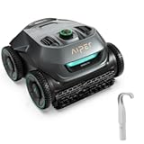 AIPER Cordless Robotic Pool Cleaner&comma; WavePath Navigation&comma; Wall-Climbing&comma; Quad-Motor&comma; 150 mins Runtime for Inground Pools up to 1&comma;600 sq&period;ft&comma; Seagull Pro ZT6002 &lpar;Renewed&rpar;