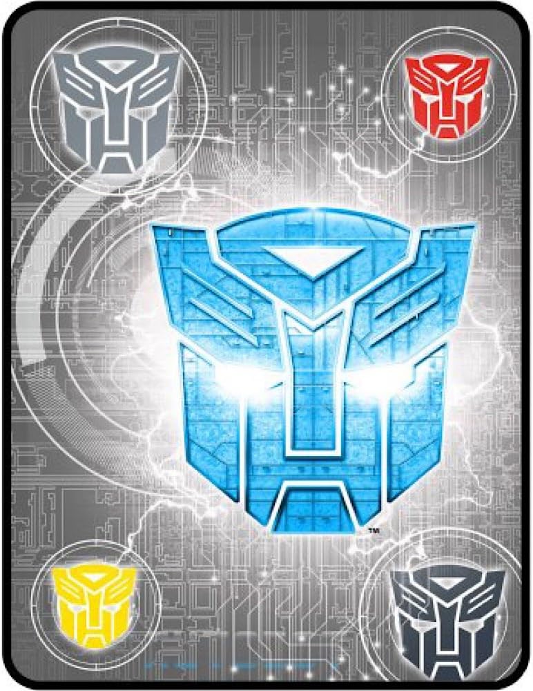 Transformers 5 Plush Throw Blanket - 46" x 60"
