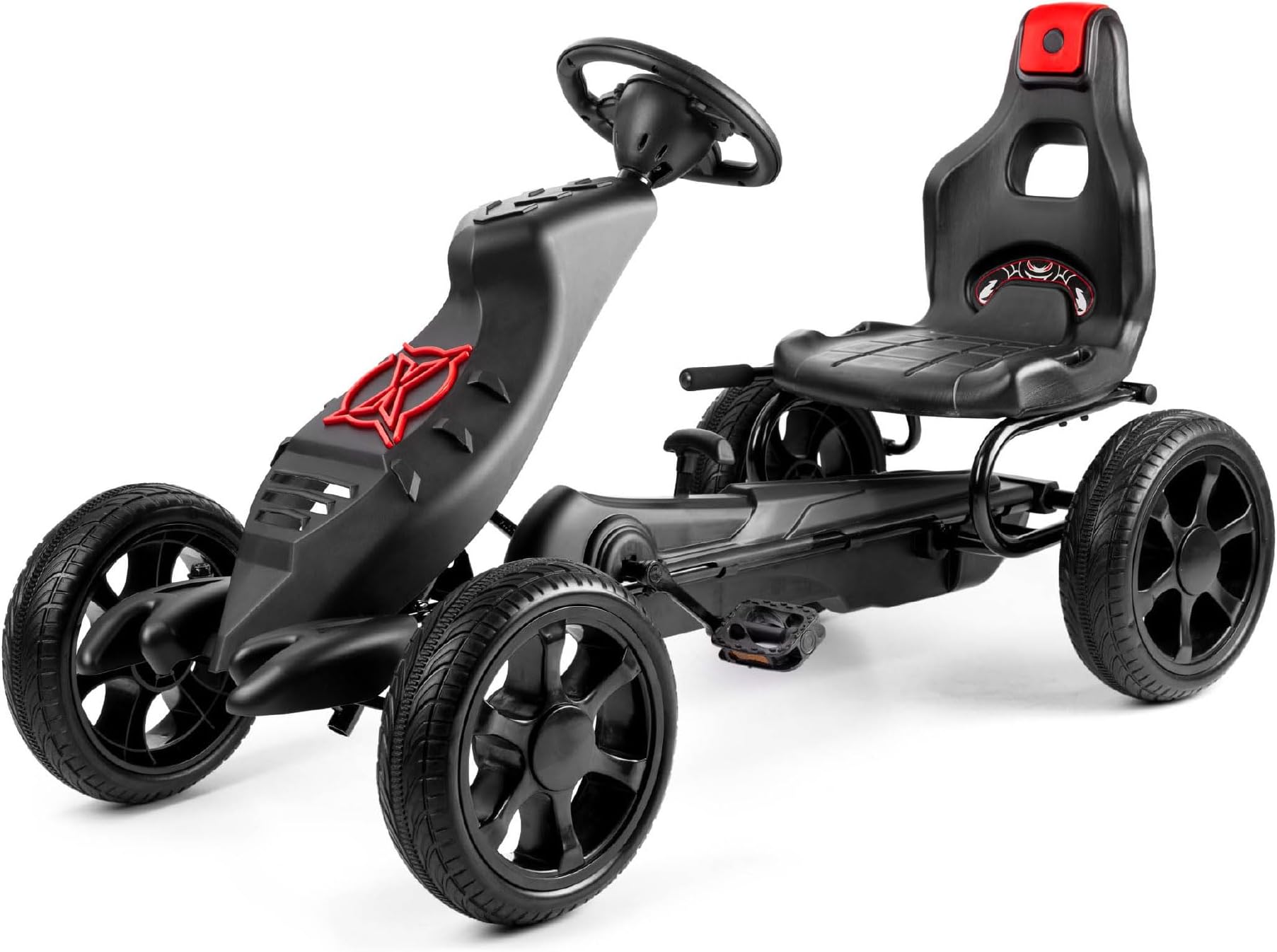 Pedal Go Kart | Venom and Viper Kids Ride-On Race Car with Gears, Handbrake and Adjustable Seat, Multiple Styles