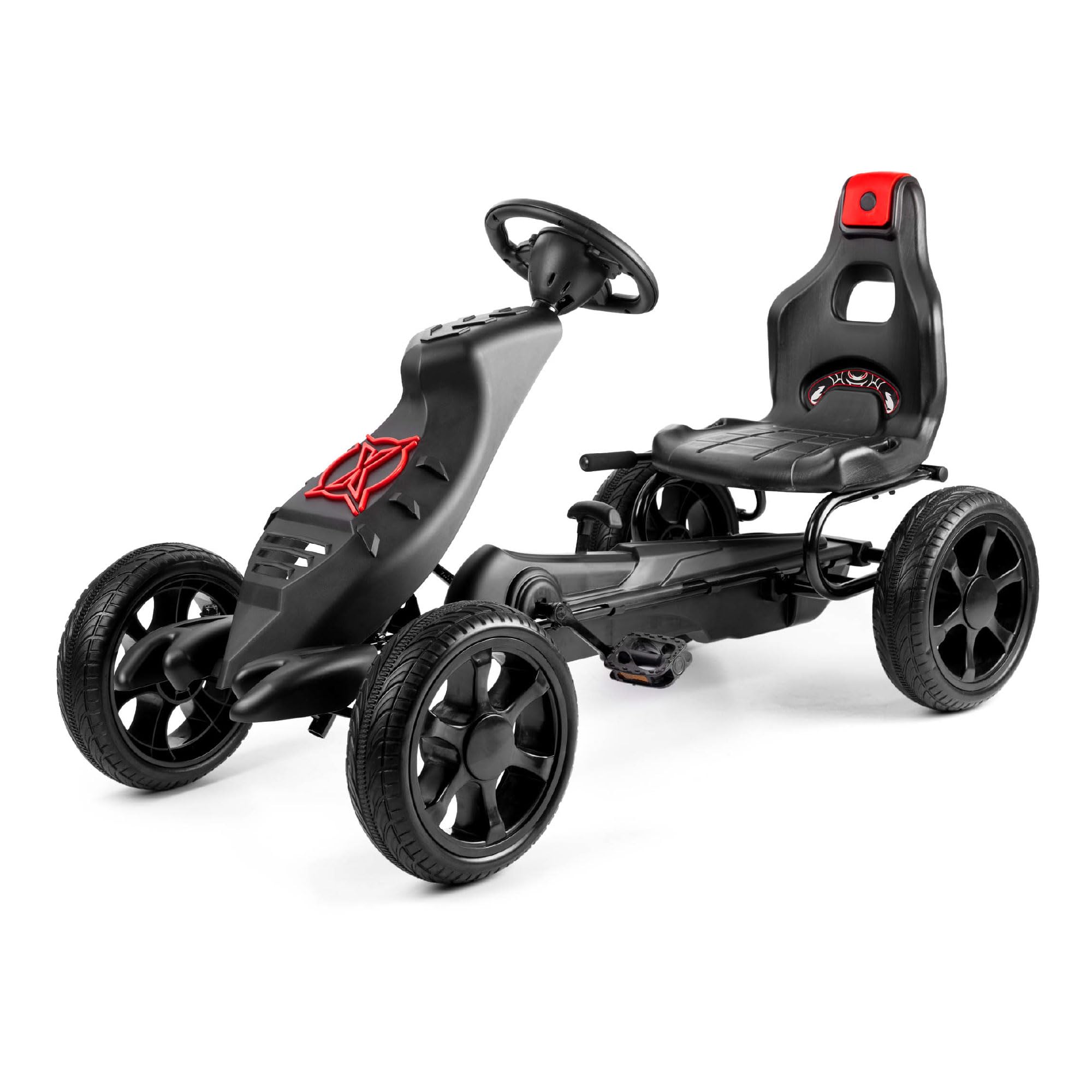 Xootz Pedal Go Kart | Venom and Viper Kids Ride-On Race Car with Gears, Handbrake and Adjustable Seat, Multiple Styles