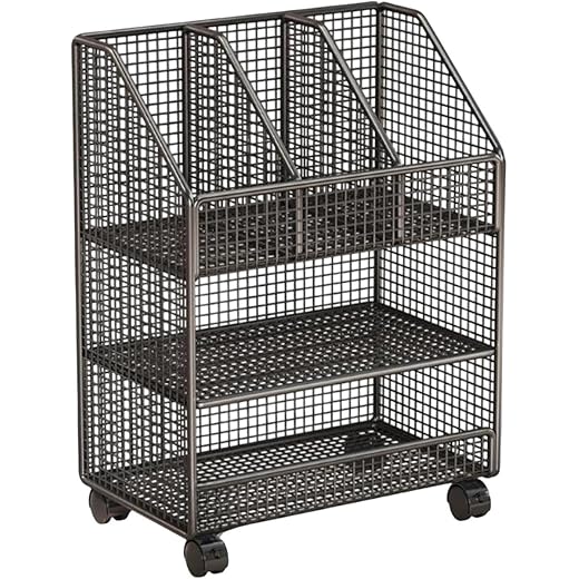 Movable Bookshelf Multifunctional Organizer