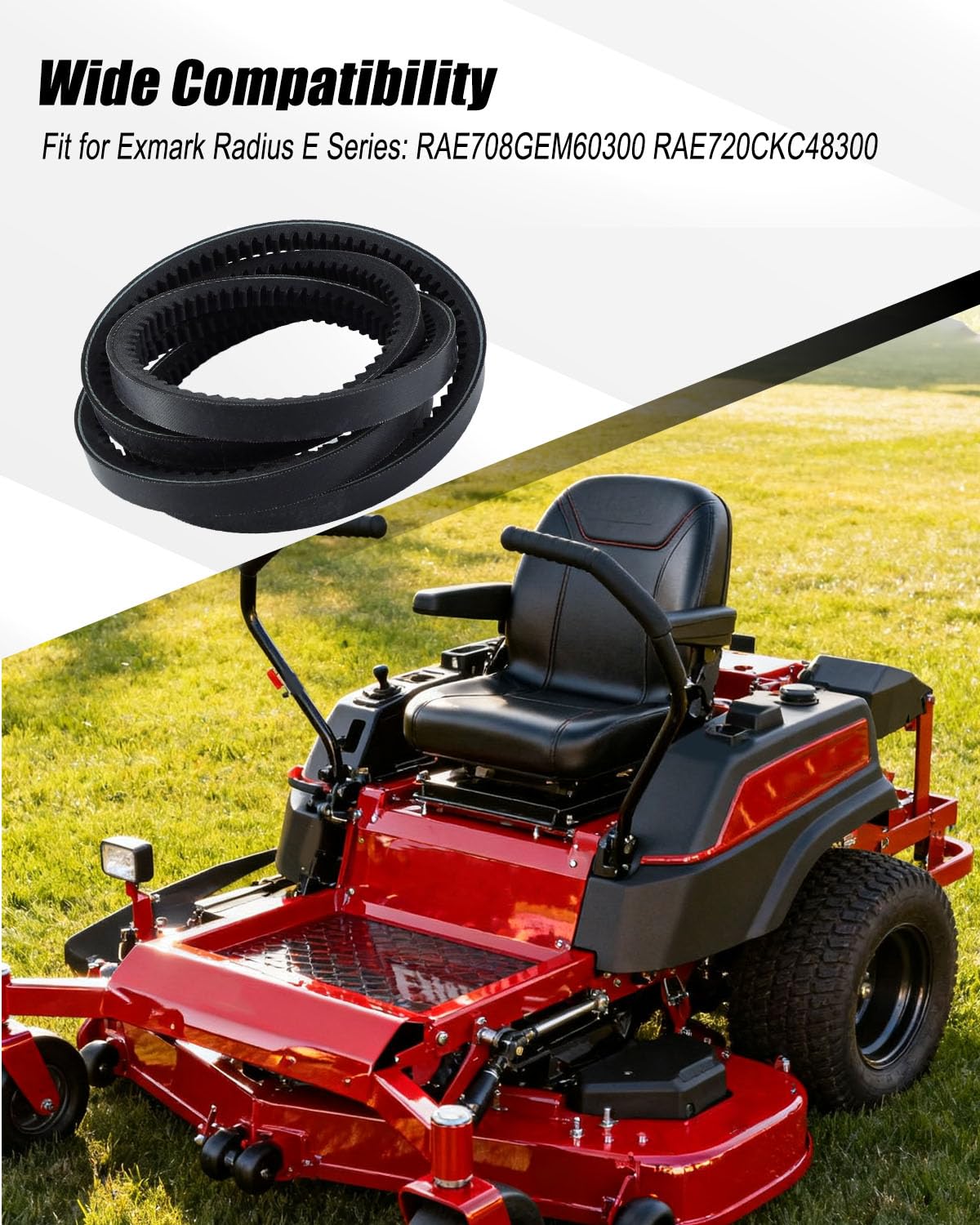 126-5993 126-5993-SL V Belt Fit for Exmark E S X Series Models