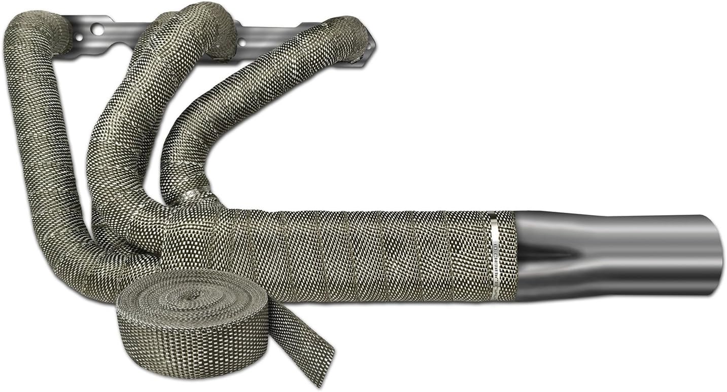 Thermo-Tec 11062 2" Wide x 50' Long Platinum Exhaust System/Header Wrap (Roll)