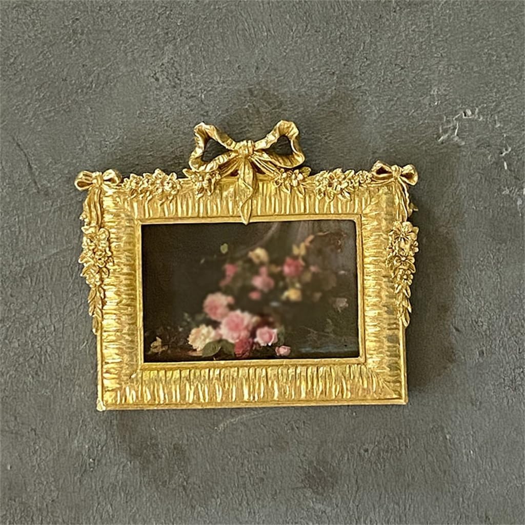 Carved Resin Relief Photo Frame Decoration Home Setting Porch Bedroom Living Room