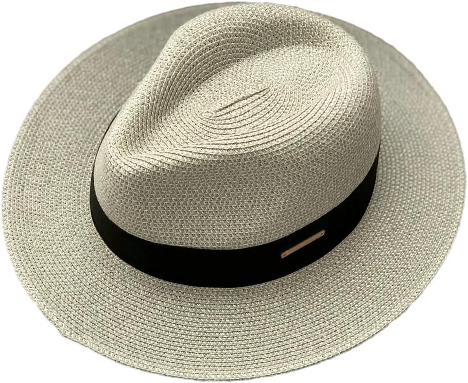 Panama Straw Hat Unisex Top Hat Fedora Hat Big