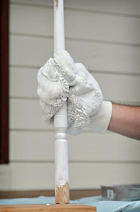 Trimaco 10991/6 Pro Thumb Paint Mitt, 1 Count (Pack of 1), White