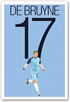 Graphics 17 Kevin De Bruyne Poster - Manchester City Art