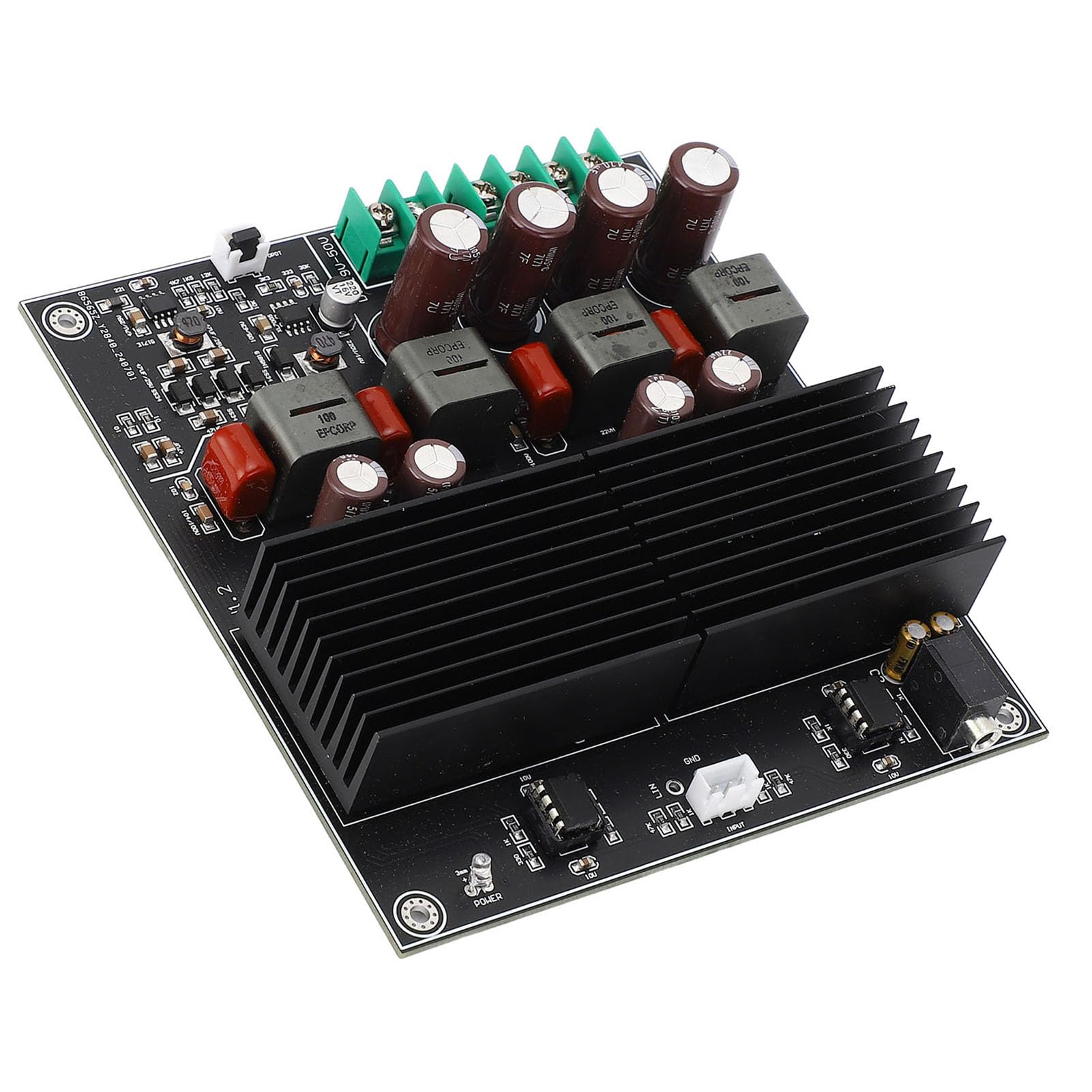 Scheda Amplificatore di Potenza Classe D TPA3255 a 2 Canali 600W+600W, Modulo Amplificatore Audio Digitale per Varie Apparecchiature Audio