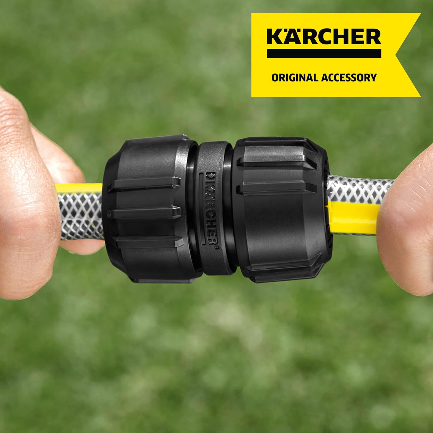 Kärcher 2.645-197.0 6.5 x 3.9 x 3.9 cm Universal Hose Mender - Black