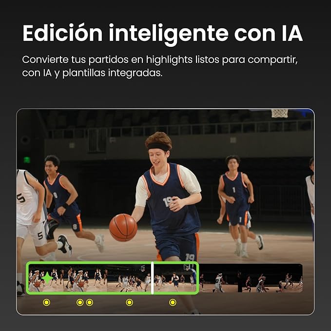 XbotGo Falcon Cámara Deportiva 4K Seguimiento IA miniatura 6