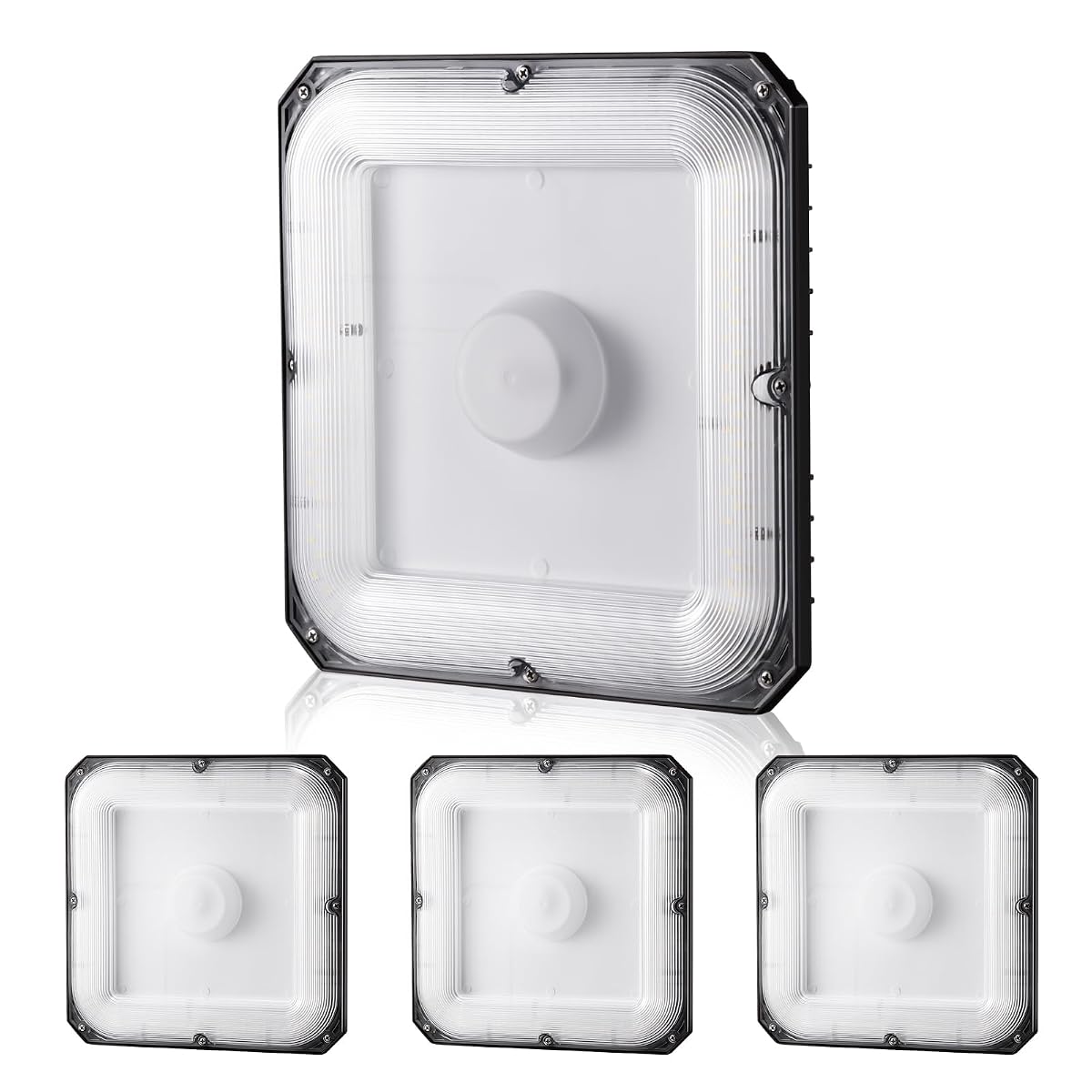 Vevor 4 Pack Led Canopy Lights, 80W, 8800Lm 5000K Daylight Commercial