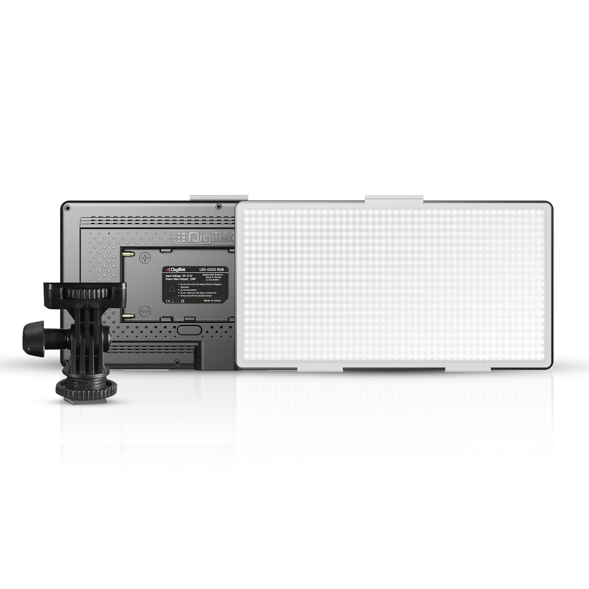 Digitek LED - D576 Bi Color Video Light with Designed for Professional Photography with Adjustable Color Temperature.-picture-20