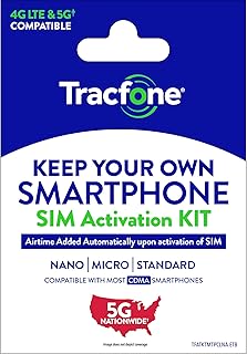 Tracfone Prepaid Sim Card Kit (Universal)