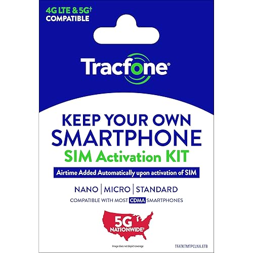 Tracfone Prepaid Sim Card Kit (Universal)