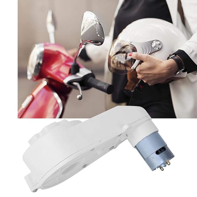 Foto 4 de 8 de Motor blanco RS550, caja de cambios de motor de 12 V